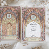 アーチデザインロココ招待状 招待状