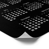 アーチトップギターカレンダーポスター2017 ポスター (角)