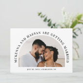 アーチトップ セーブ・ザ・デート 婚約発表 (スタンド正面)