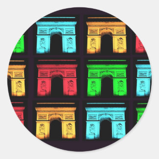 アーチドゥ勝利コラージュ ラウンドシール