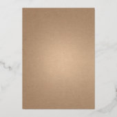 アーチネオンフローラモノグラム 箔招待状 (裏面)