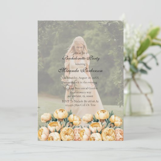 アーチバター – イエローフォトバチェロレッテ 招待状 (スタンド正面)