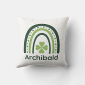 アーチバルクローバーボホーレインボー クッション (裏面)