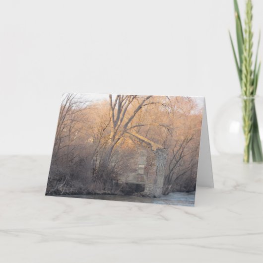 "アーチバルミル遺跡"誕生日カード#3 カード (正面)