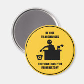 アーチビストに優しい マグネット (正面/裏面)