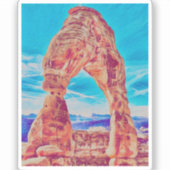 アーチビニ王室のルステッカー シール (正面)