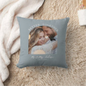 アーチフォトの結婚ギフトホームデコールの改善 クッション (ブランケット)