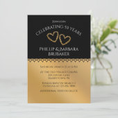 アーチフォトゴールデン結婚50周年記念パーティー 招待状 (スタンド正面)