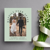 アーチフォトセージ結婚式レセプション招待状