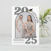 アーチフォトツインカレッジ高校卒業 案内状 (スタンド正面)