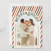 アーチフォトブメリーライトレトロ数々のカラーストライプ シーズンカード (正面)