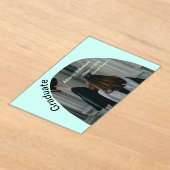 アーチフォトモダンエレガントシンプル卒業会 アクリル招待状 (レイダウン)