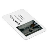 アーチフォトモダンエレガントシンプル卒業会 マグネット (右側)