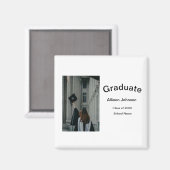 アーチフォトモダンエレガントシンプル卒業会 マグネット (正面/裏面)