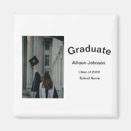 アーチフォトモダンエレガントシンプル卒業会 マグネット