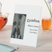 アーチフォトモダンエレガントシンプル卒業会 台座サイン (インサイチュ)