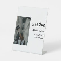 アーチフォトモダンエレガントシンプル卒業会