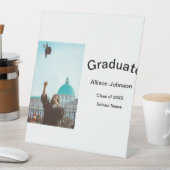 アーチフォトモダンエレガントシンプル卒業会 台座サイン (インサイチュ)