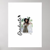 アーチフォトモダン卒業式ゲストシグネチャー ポスター (正面)