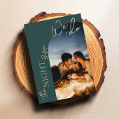 アーチフォトリハーサルディナーを行う前の夜 招待状