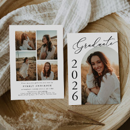 アーチフォト卒業パーティー招待状発表 招待状