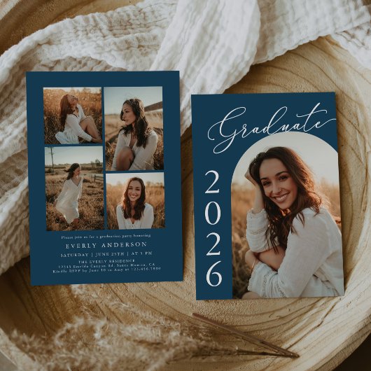 アーチフォト卒業パーティー招待状発表 招待状