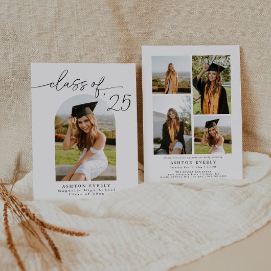 アーチフォト卒業パーティー招待状発表 招待状