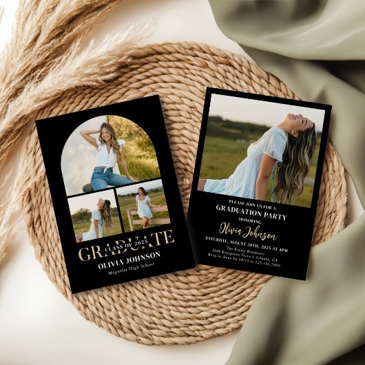 アーチフォト卒業パーティー 招待状