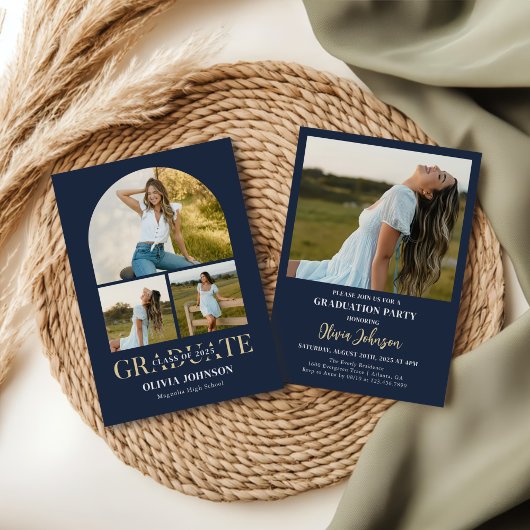 アーチフォト卒業パーティー 招待状