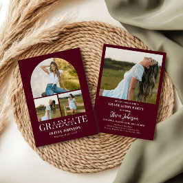 アーチフォト卒業パーティー 招待状