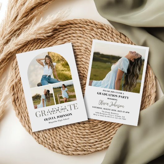 アーチフォト卒業パーティー 招待状