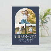 アーチフォト卒業パーティー 招待状 (スタンド正面)