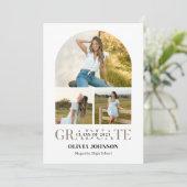 アーチフォト卒業パーティー 招待状 (スタンド正面)