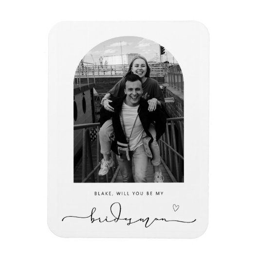 アーチフレームは私のブリディスマン磁石になる マグネット (縦)