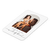 アーチフレームは私のメイド・オブ・オーナー（花嫁付き添い人）磁石 マグネット (左側)