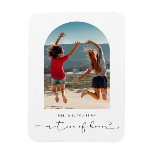 アーチフレームは私の名誉マグネットのマトロンになる マグネット (縦)