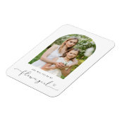 アーチフレームは私の花の女の子のマグネットになる マグネット (左側)