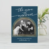 アーチフレームクリスマス妊娠発表 シーズンカード (スタンド正面)