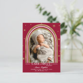 アーチフレームメリーの臨時生発表 シーズンポストカード (スタンド正面)