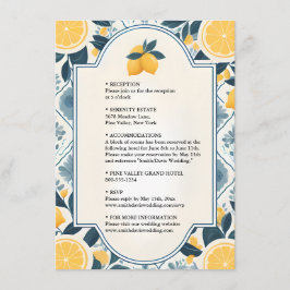 アーチフードおもしろいフルーツライムレモン軍隊結婚ズ エンクロージャーカード