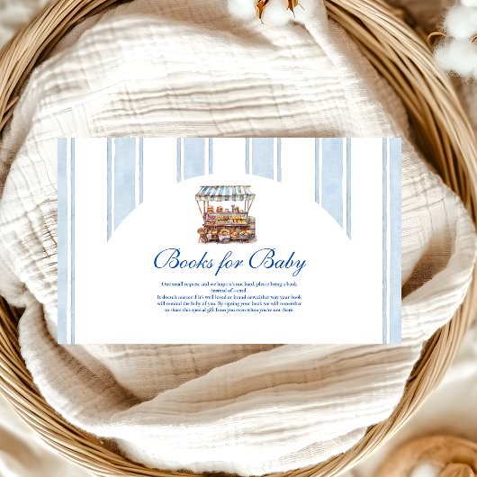 アーチブルー農家マーケットブックベビー エンクロージャーカード