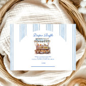 アーチブルー農家市場ベビーおむつラッフル エンクロージャーカード