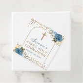 アーチブルー金ゴールドフローラ第1聖餐式 フェイバータグ (インサイチュ)