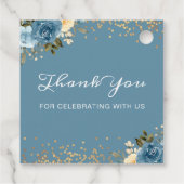 アーチブルー金ゴールドフローラ第1聖餐式 フェイバータグ (裏面)