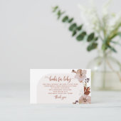 アーチボホカボチャの本ベビーチケット エンクロージャーカード (スタンド正面)