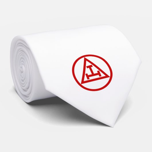 アーチマソニック王室のフリーメーソンモノグラム ネクタイ (ロール)