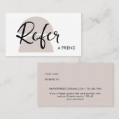 アーチモダンが友達を参照 紹介カード (正面/裏面)