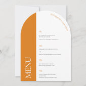 アーチモダンエレガンス | のメ結婚ニュー 招待状 (正面)