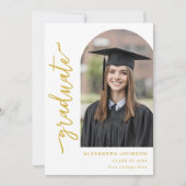 アーチモダンエレガントト写真 案内状 (正面)