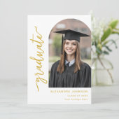 アーチモダンエレガントト写真 案内状 (スタンド正面)